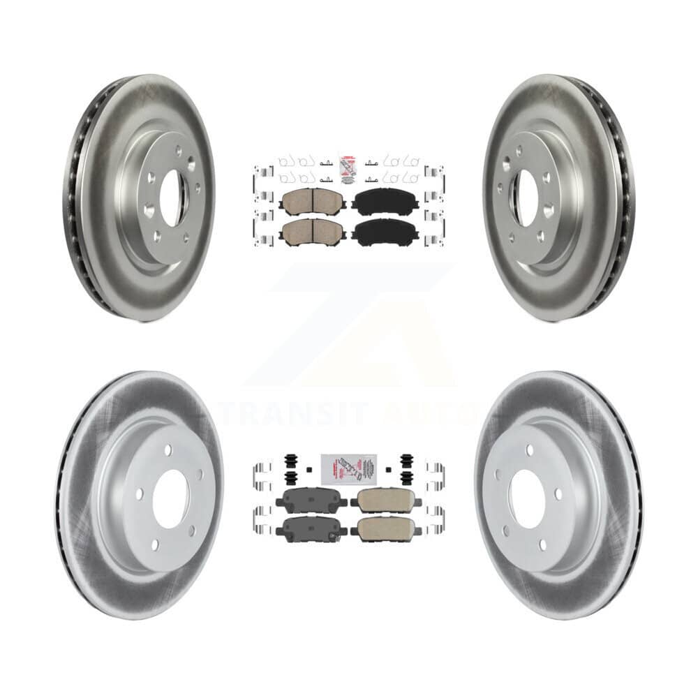 Transit Auto - KGA-104928 - Front and Rear Disc Brake Kits