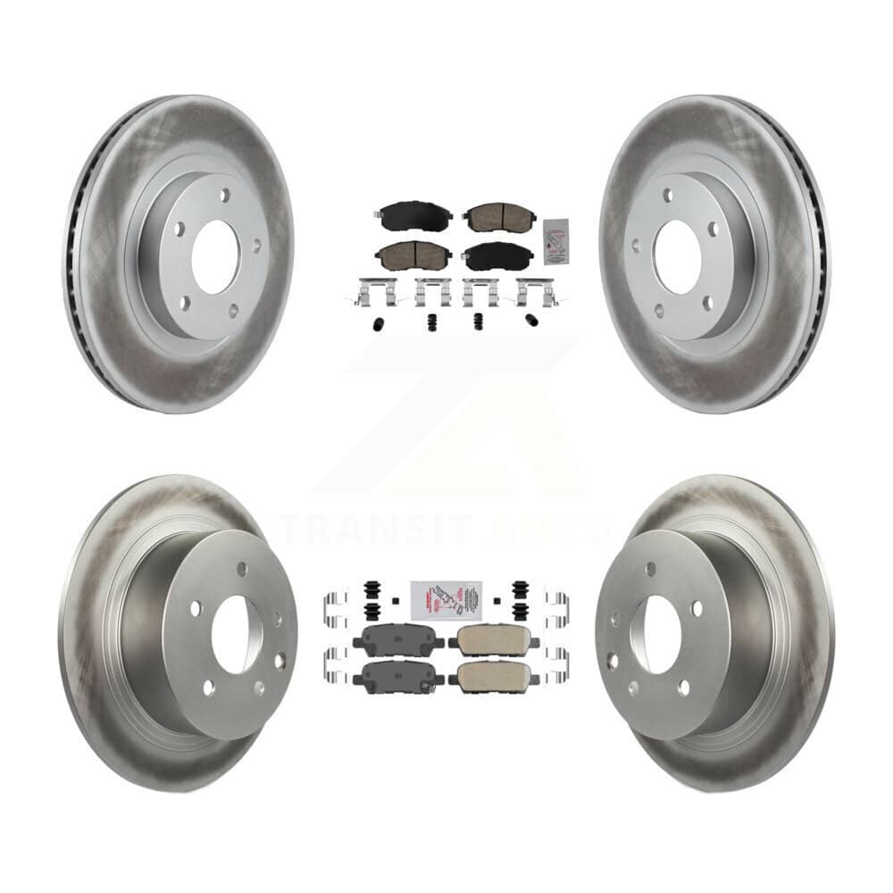 Transit Auto - KGA-104936 - Front and Rear Disc Brake Kits