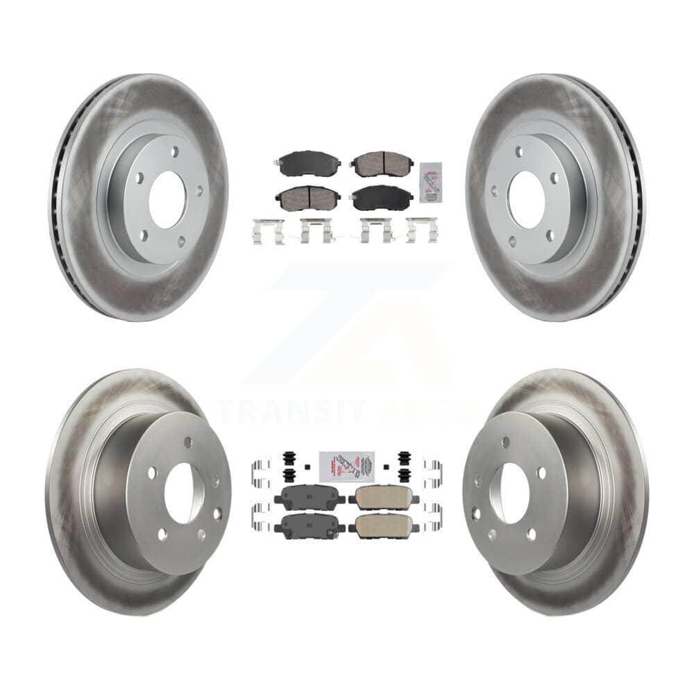 Transit Auto - KGA-104937 - Front and Rear Disc Brake Kits