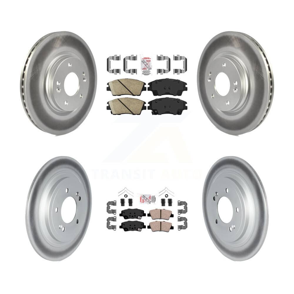 Transit Auto - KGA-105026 - Front and Rear Disc Brake Kits