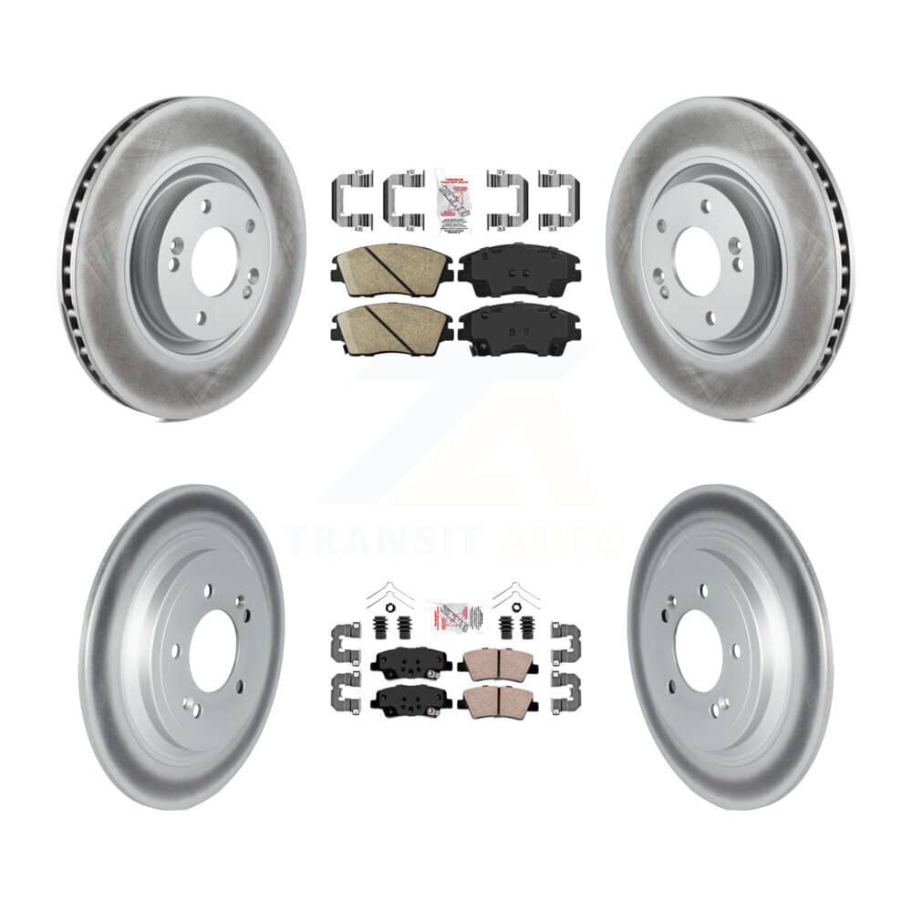 Transit Auto - KGA-105027 - Front and Rear Disc Brake Kits