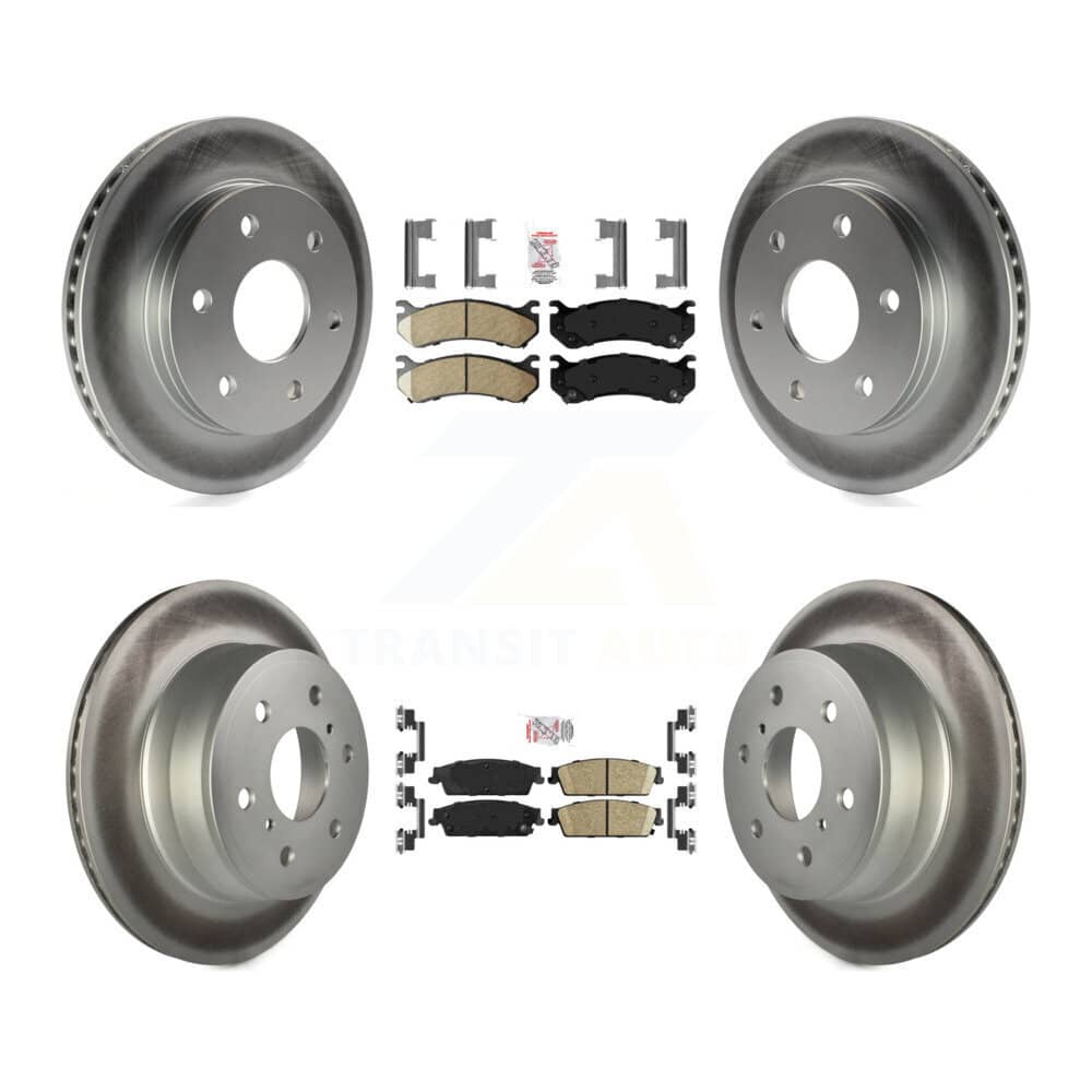 Transit Auto - KGA-105057 - Front and Rear Disc Brake Kits