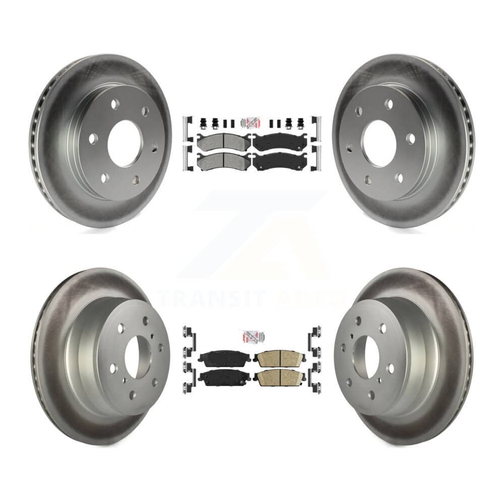 Transit Auto - KGA-105058 - Front and Rear Disc Brake Kits