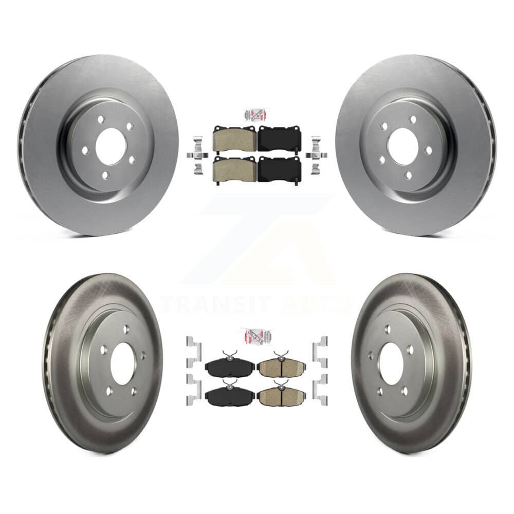 Transit Auto - KGA-105066 - Front and Rear Disc Brake Kits