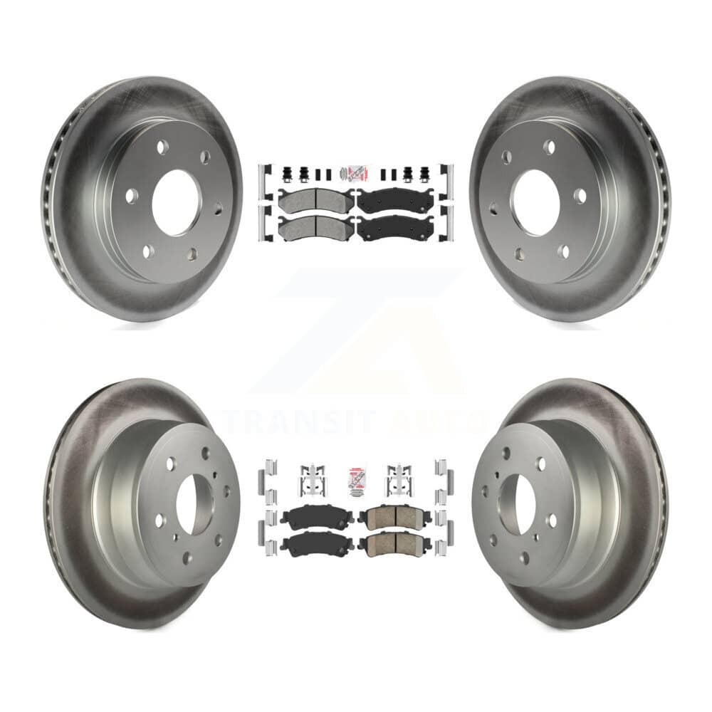 Transit Auto - KGA-105084 - Front and Rear Disc Brake Kits