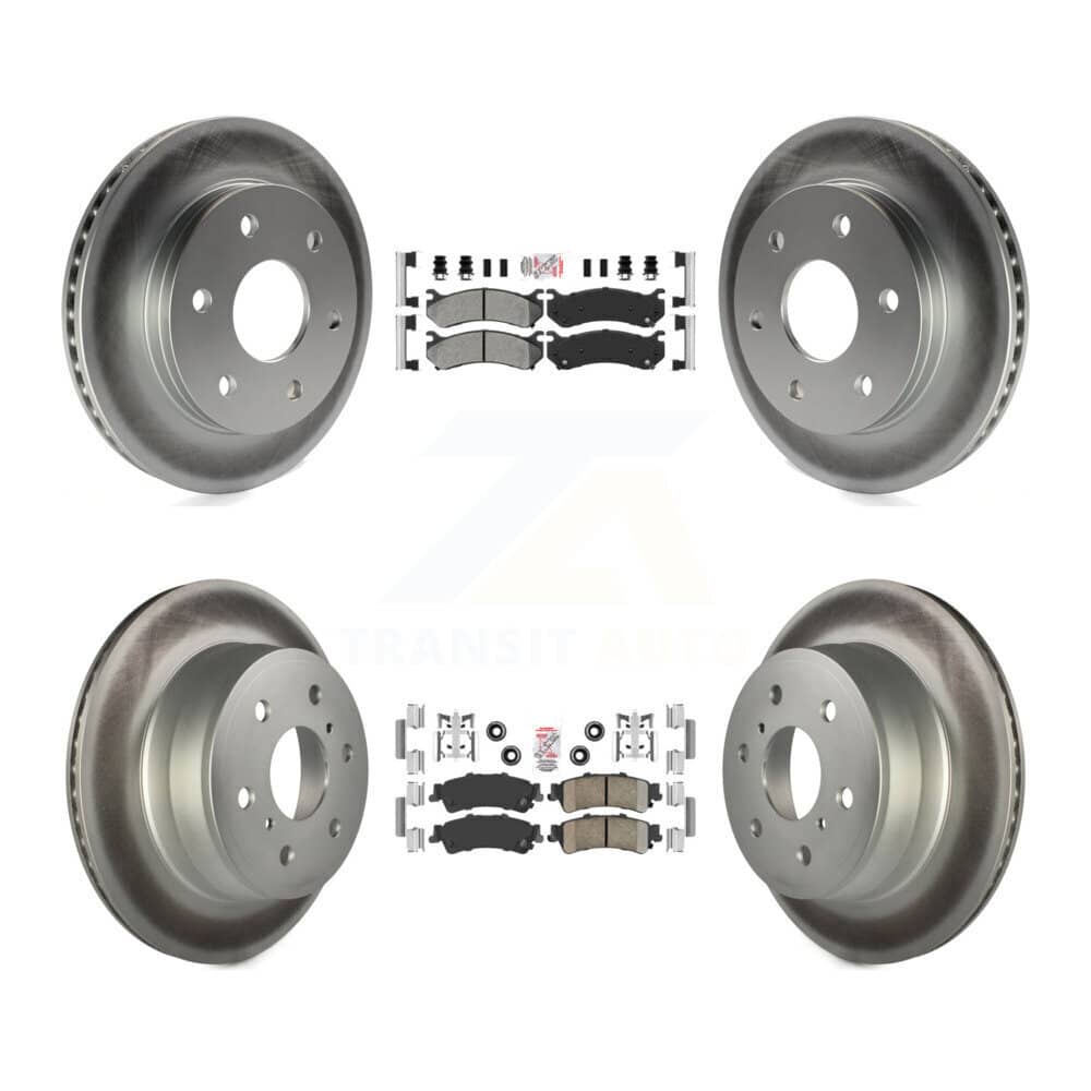 Transit Auto - KGA-105086 - Front and Rear Disc Brake Kits