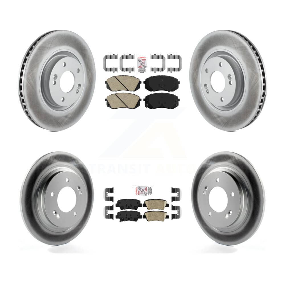 Transit Auto - KGA-105098 - Front and Rear Disc Brake Kits