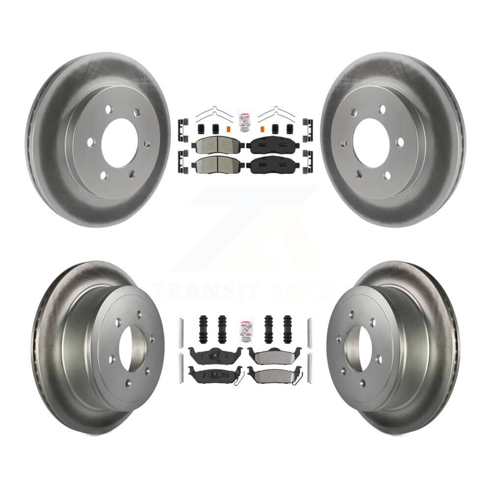 Transit Auto - KGA-105162 - Front and Rear Disc Brake Kits