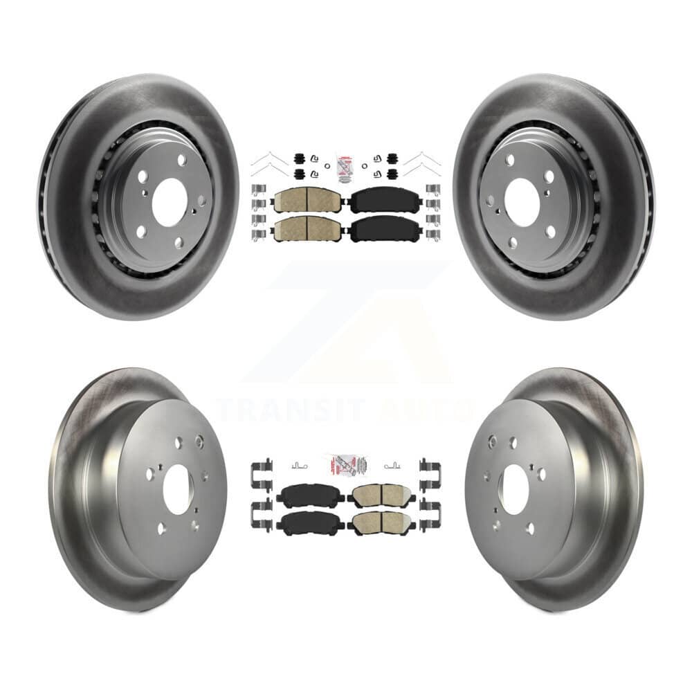 Transit Auto - KGA-105176 - Front and Rear Disc Brake Kits