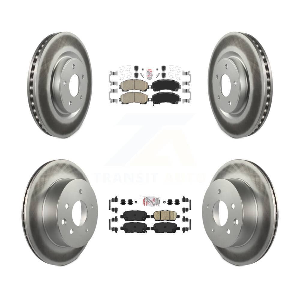 Transit Auto - KGA-105190 - Front and Rear Disc Brake Kits
