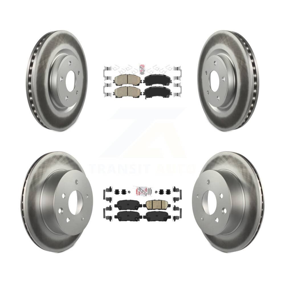 Transit Auto - KGA-105191 - Front and Rear Disc Brake Kits