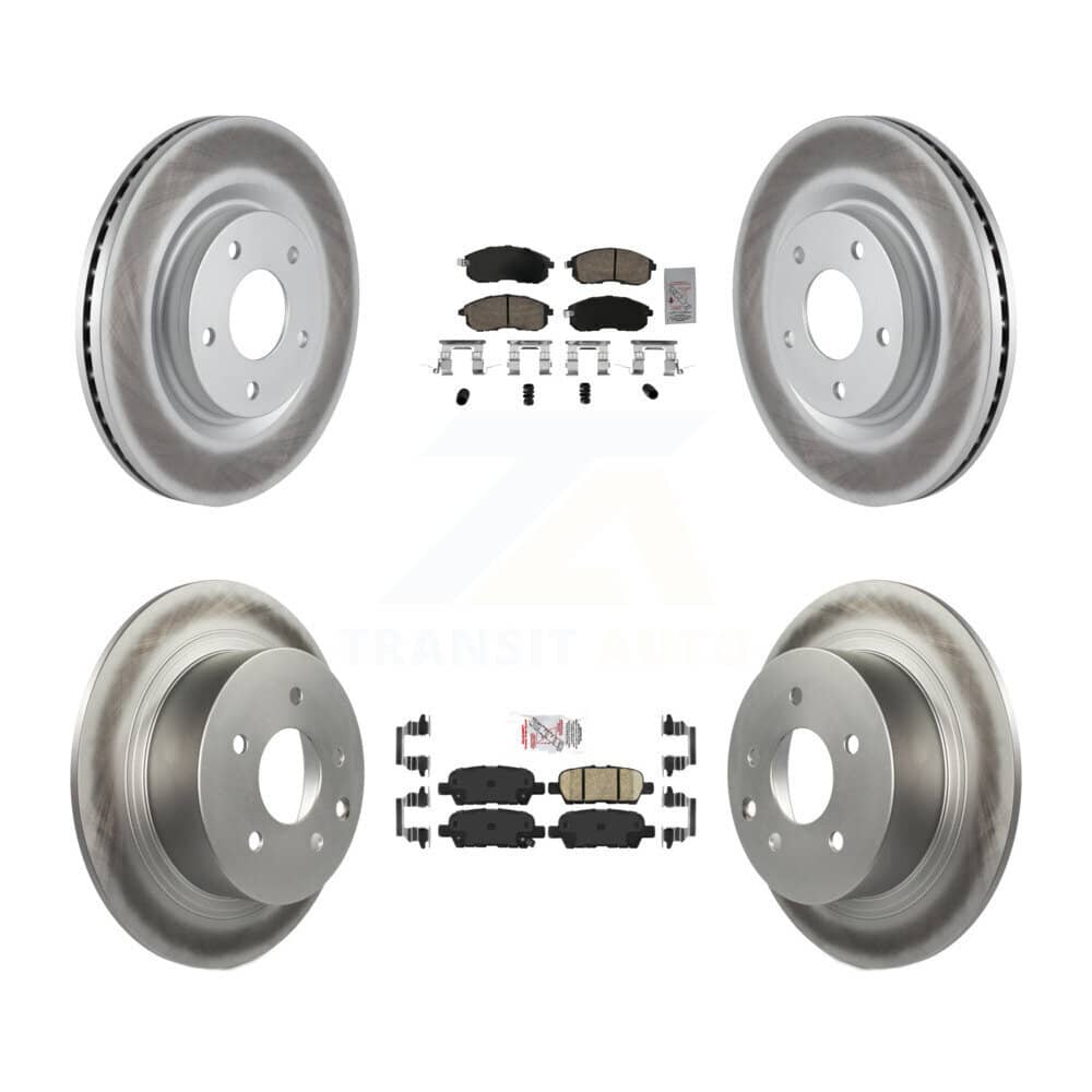 Transit Auto - KGA-105196 - Front and Rear Disc Brake Kits