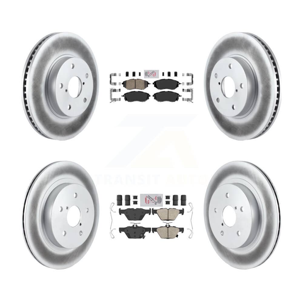 Transit Auto - KGA-105280 - Front and Rear Disc Brake Kits