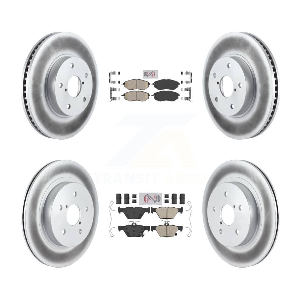 Transit Auto - KGA-105281 - Front and Rear Disc Brake Kits