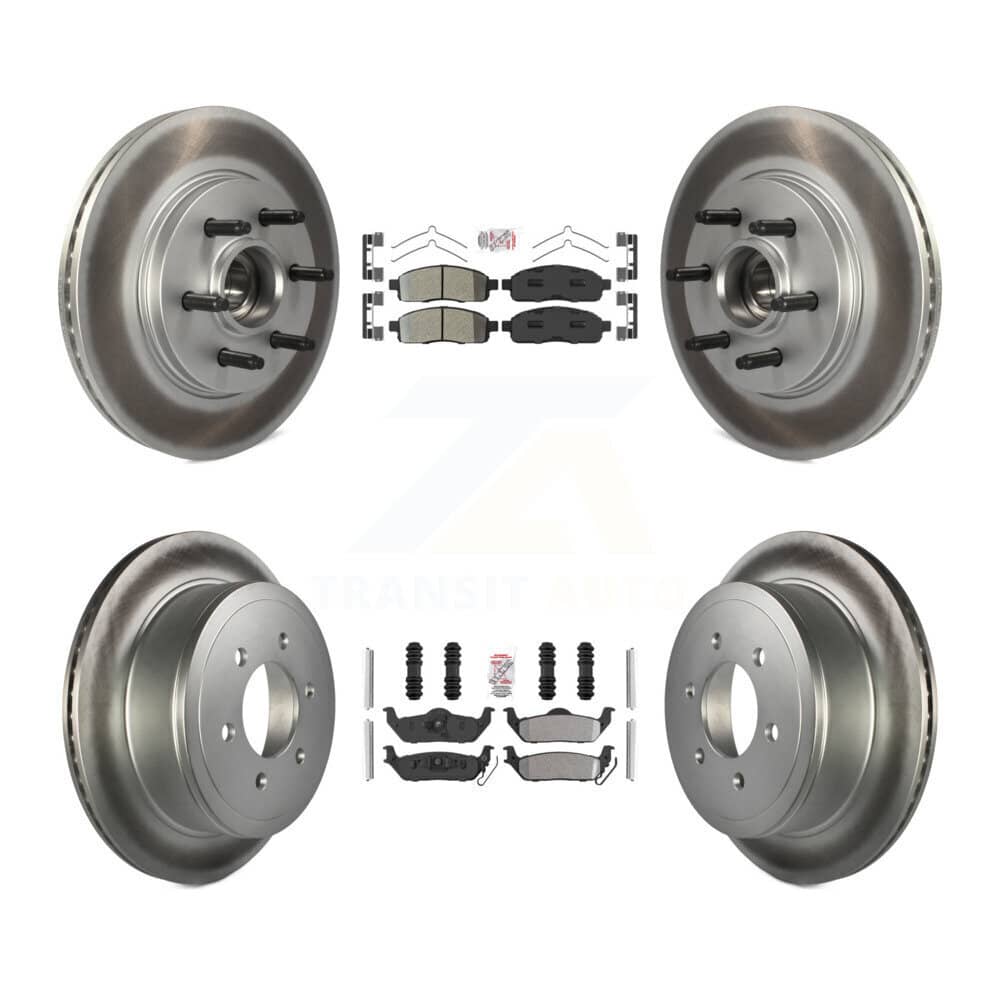 Transit Auto - KGA-105537 - Front and Rear Disc Brake Kits