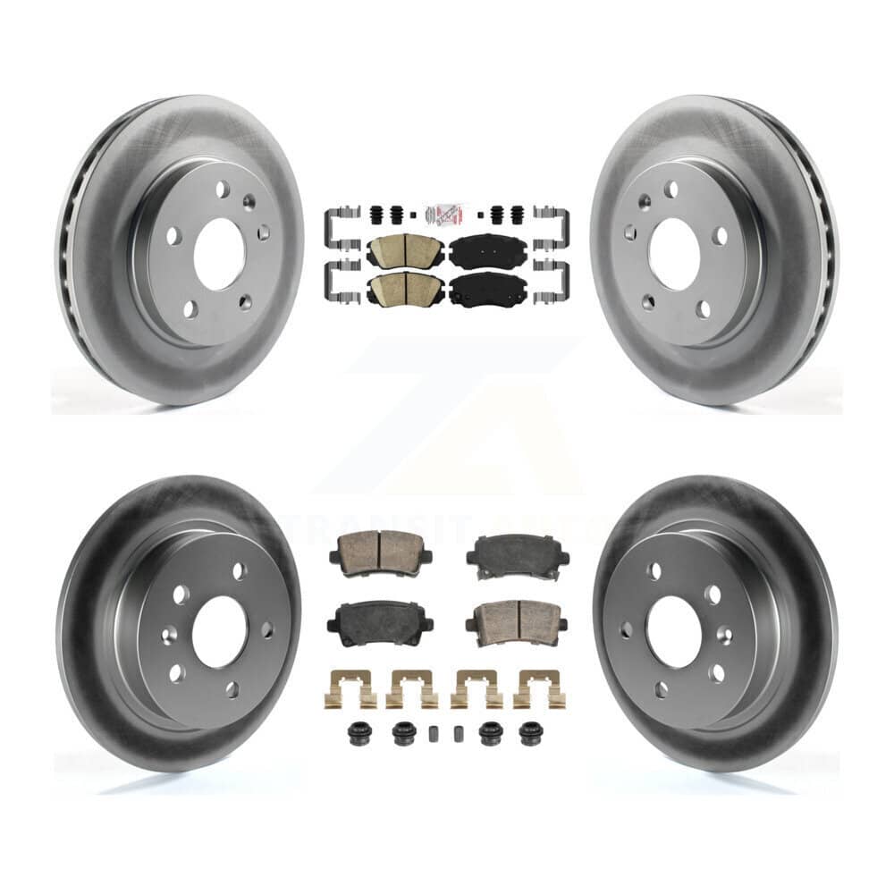 Transit Auto - KGA-105652 - Front and Rear Disc Brake Kits