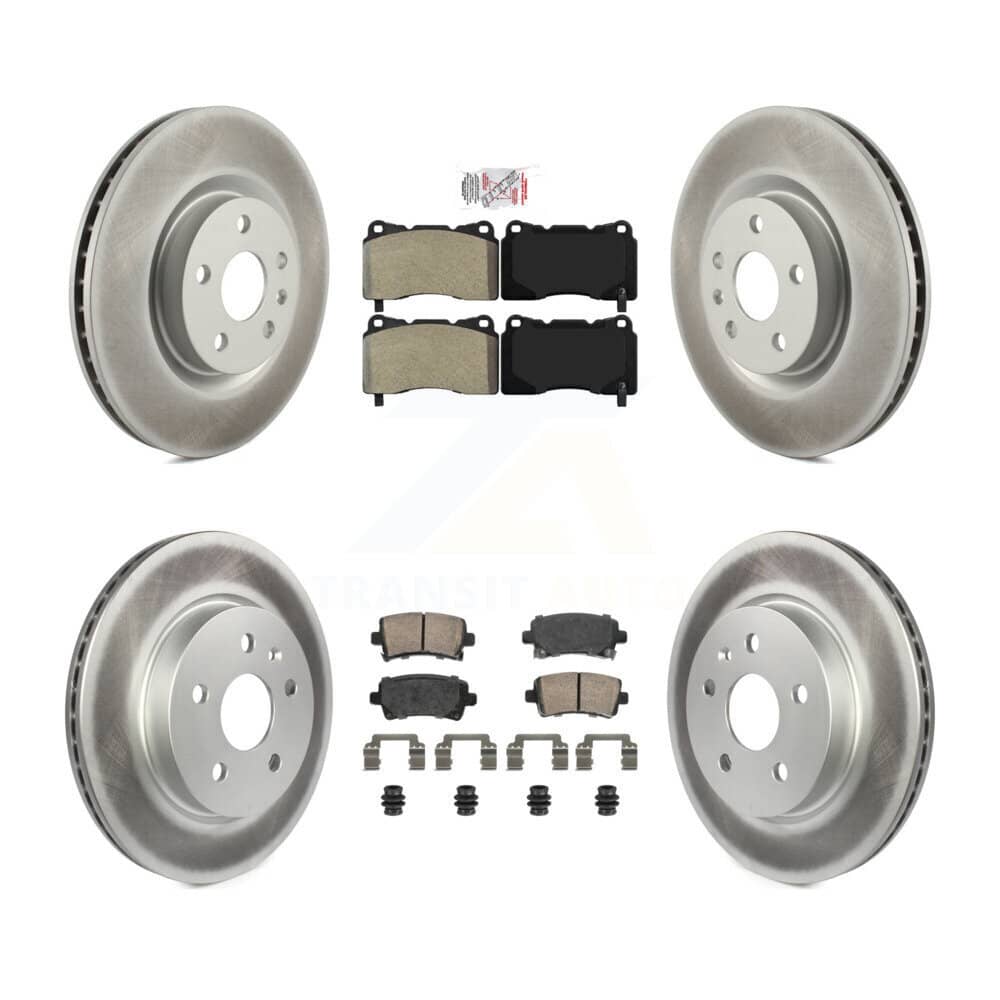 Transit Auto - KGA-105656 - Front and Rear Disc Brake Kits