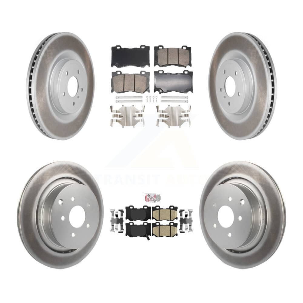 Transit Auto - KGA-105678 - Front and Rear Disc Brake Kits