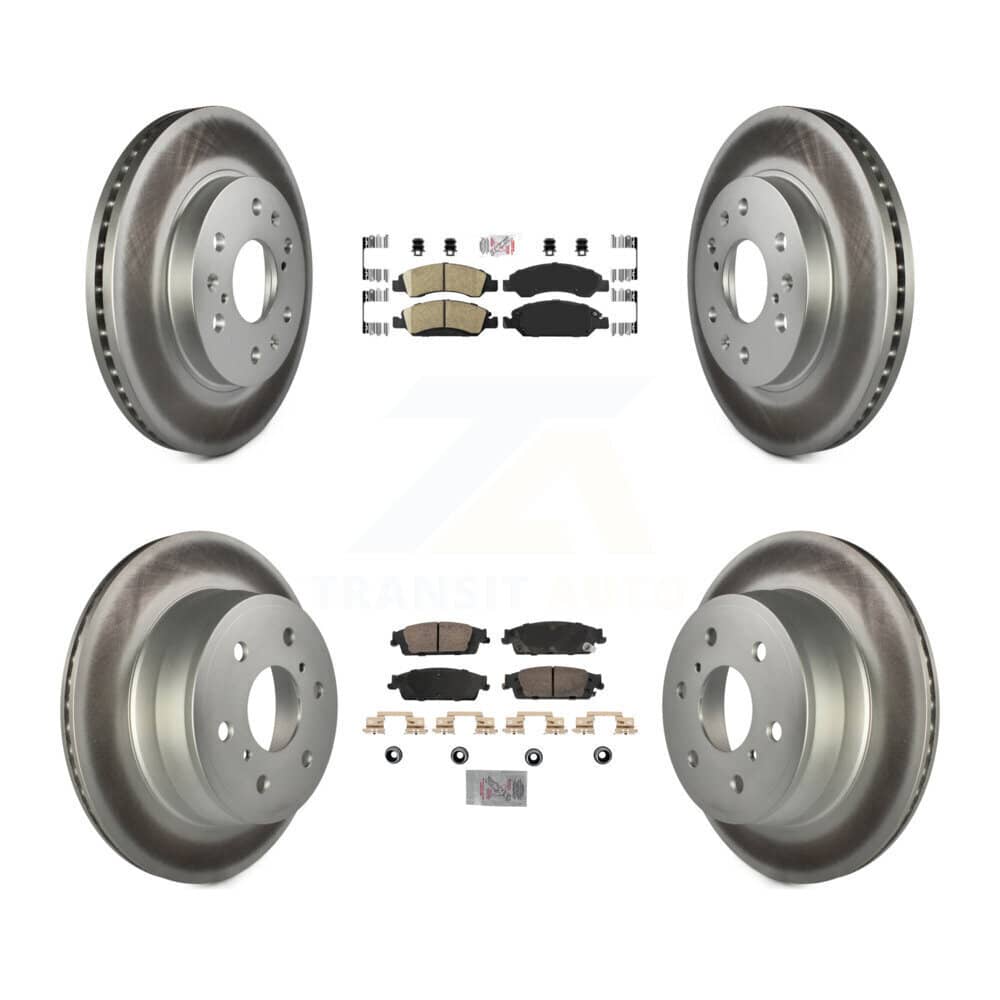 Transit Auto - KGA-105679 - Front and Rear Disc Brake Kits