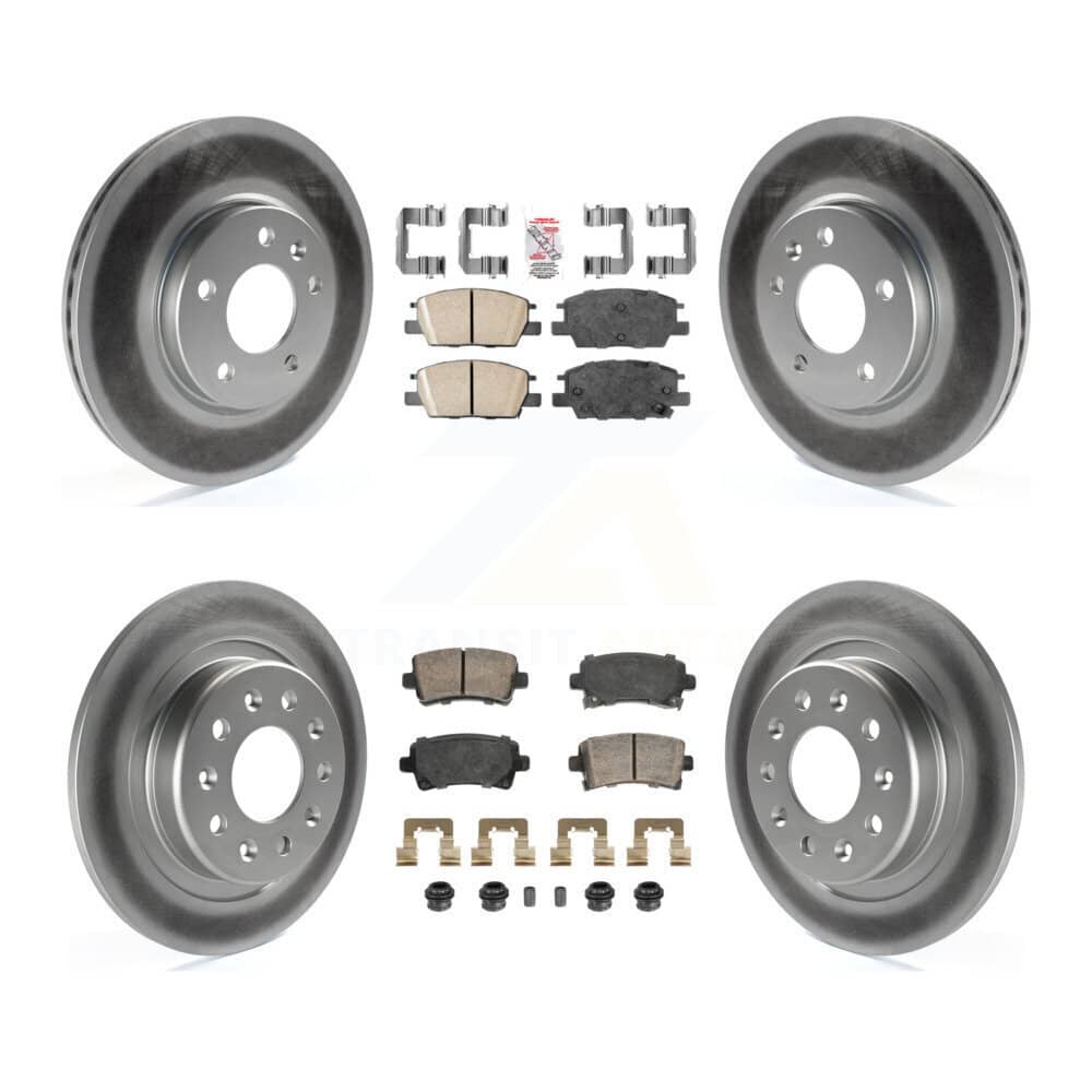Transit Auto - KGA-105822 - Front and Rear Disc Brake Kits