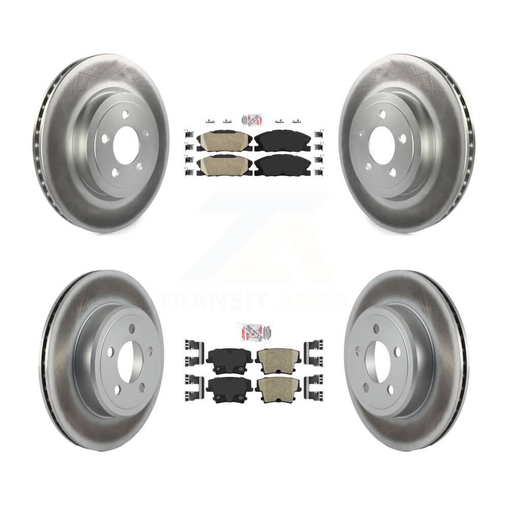 Transit Auto - KGA-105974 - Front and Rear Disc Brake Kits