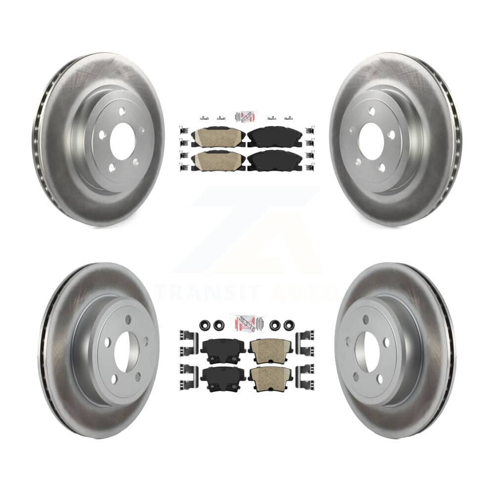 Transit Auto - KGA-105976 - Front and Rear Disc Brake Kits