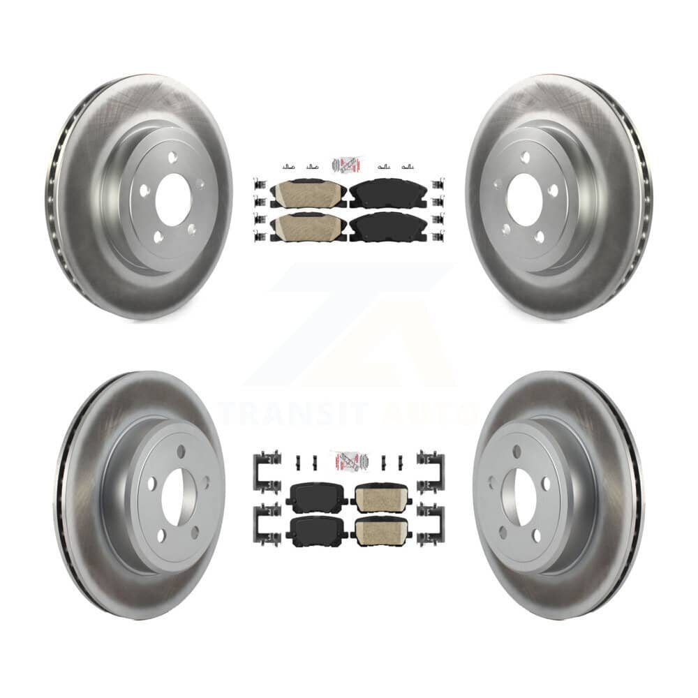 Transit Auto - KGA-105980 - Front and Rear Disc Brake Kits