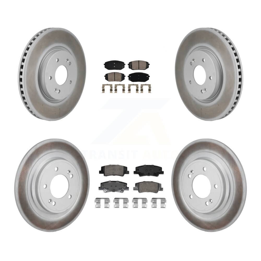 Transit Auto - KGA-106065 - Front and Rear Disc Brake Kits