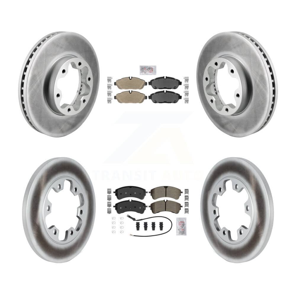 Transit Auto - KGA-106072 - Front and Rear Disc Brake Kits