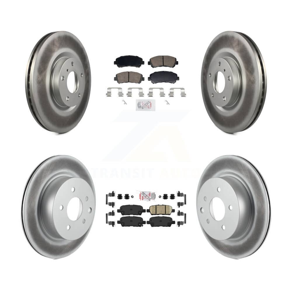 Transit Auto - KGA-106136 - Front and Rear Disc Brake Kits
