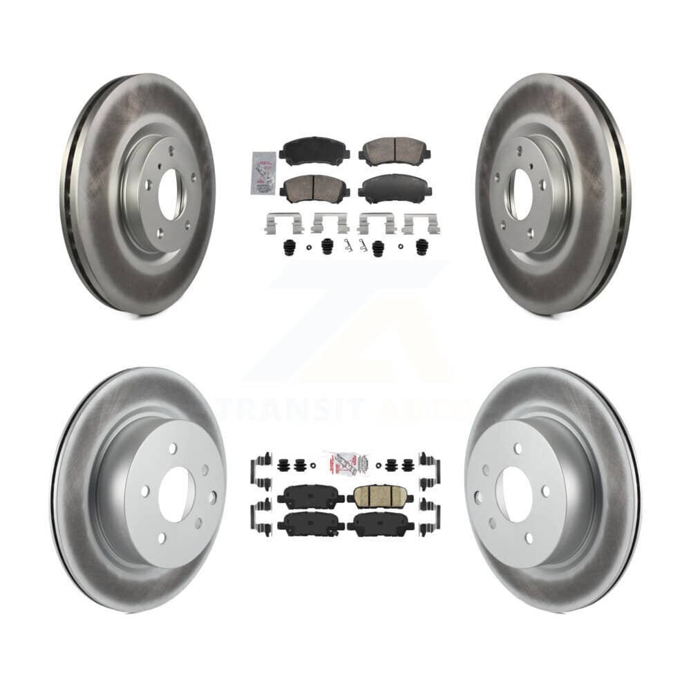 Transit Auto - KGA-106137 - Front and Rear Disc Brake Kits