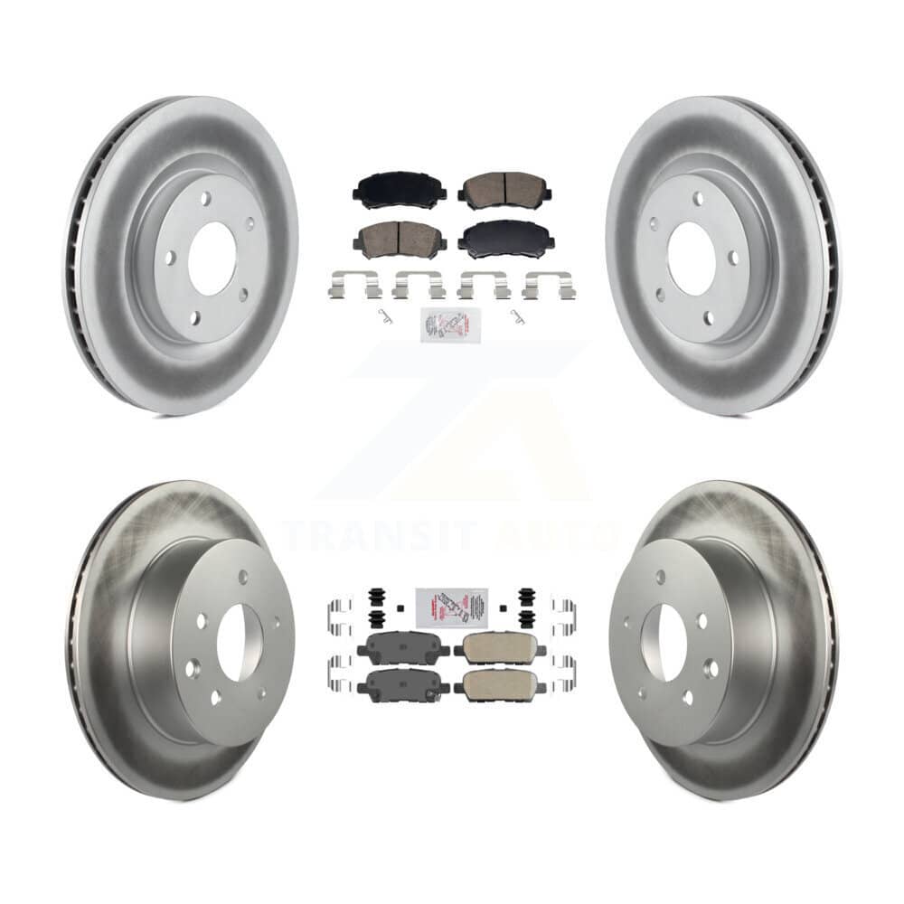 Transit Auto - KGA-106152 - Front and Rear Disc Brake Kits