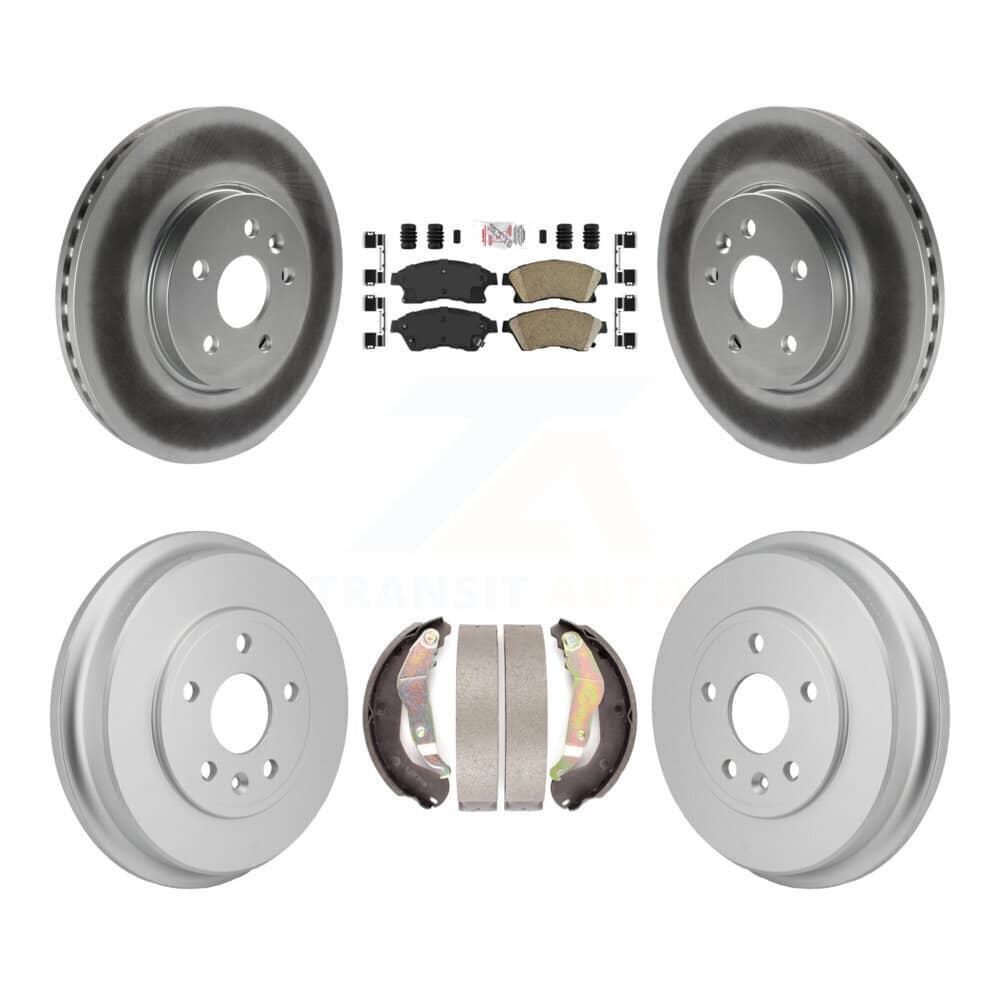 Transit Auto - KGA-106312 - Front and Rear Disc Brake Kits
