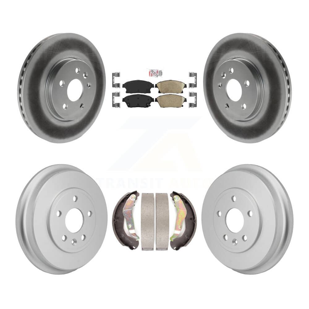 Transit Auto - KGA-106313 - Front and Rear Disc Brake Kits