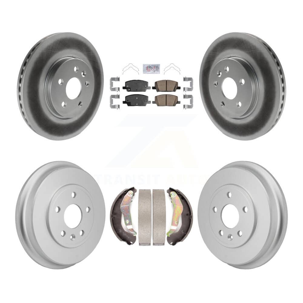 Transit Auto - KGA-106315 - Front and Rear Disc Brake Kits