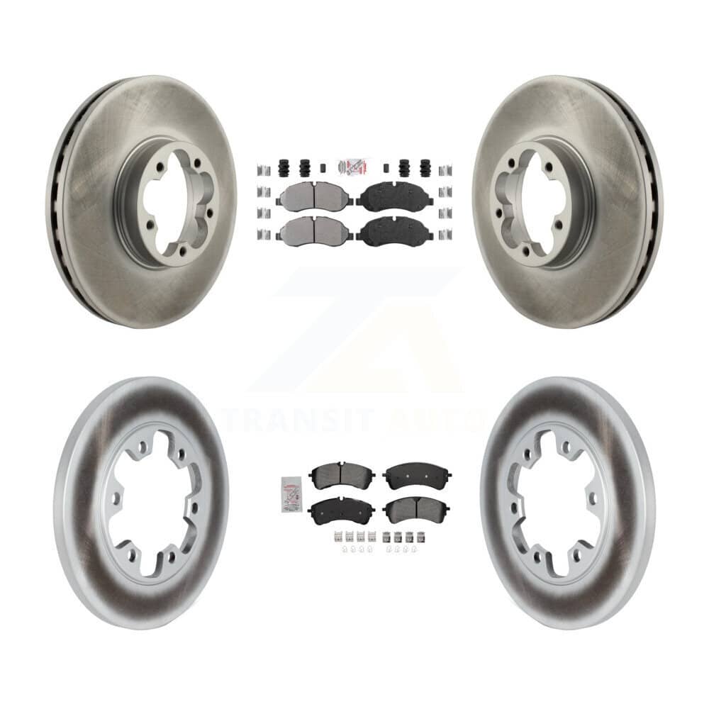Transit Auto - KGA-107564 - Front and Rear Disc Brake Kits