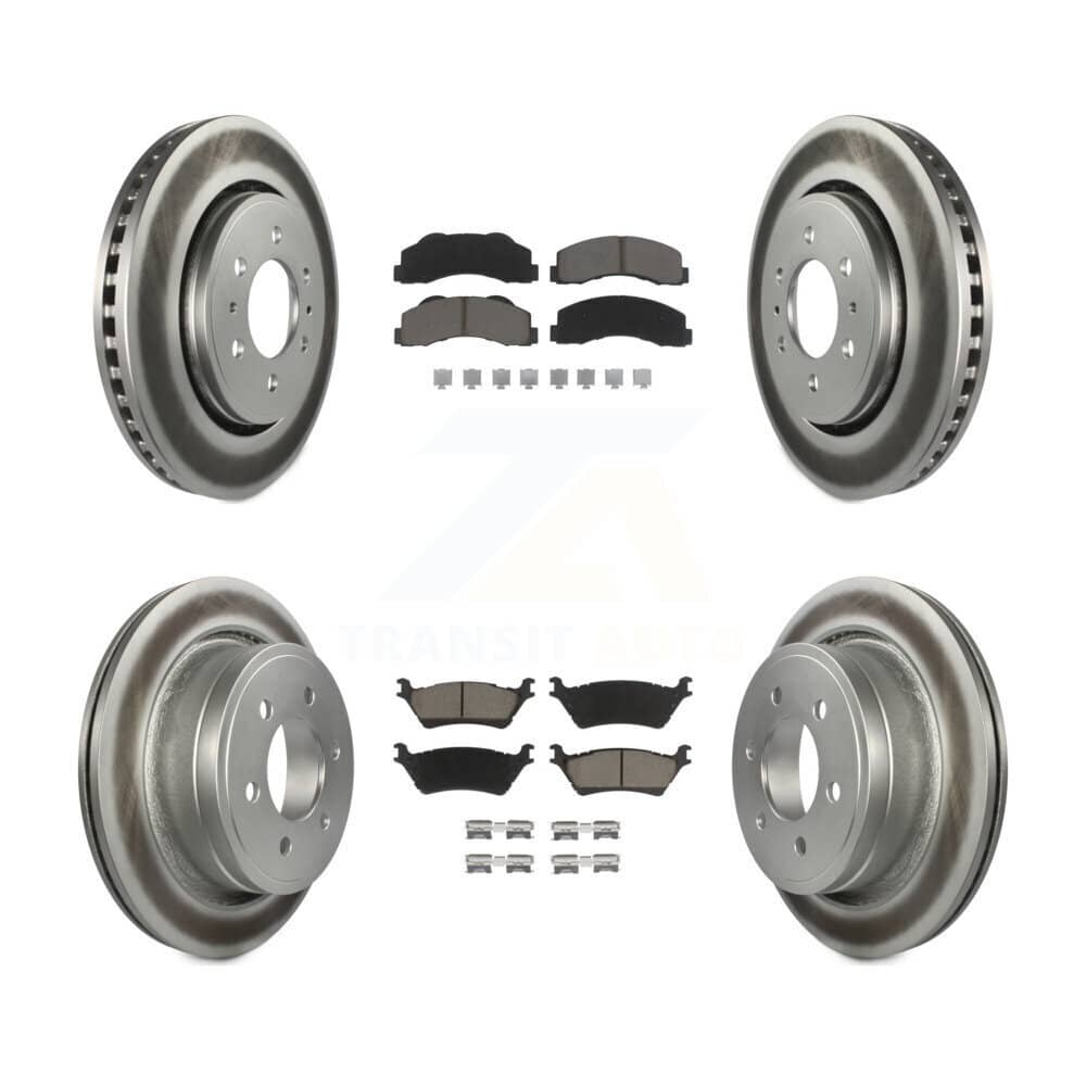 Transit Auto - KGC-100601 - Front and Rear Disc Brake Kits