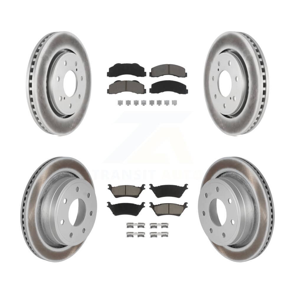 Transit Auto - KGC-100602 - Front and Rear Disc Brake Kits