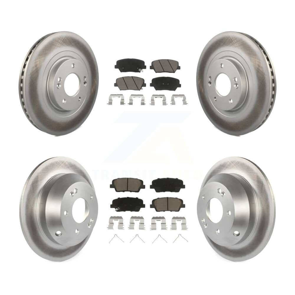 Transit Auto - KGC-100609 - Front and Rear Disc Brake Kits