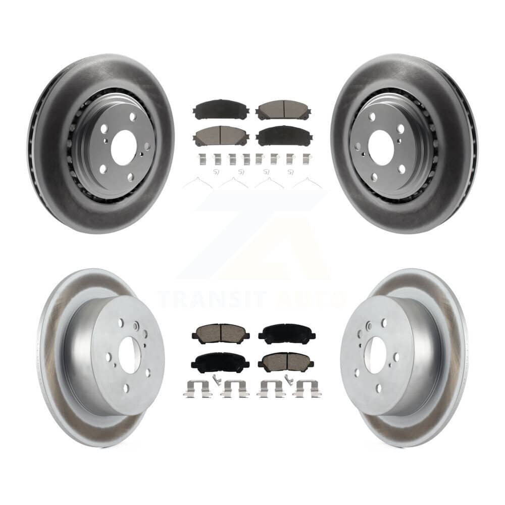 Transit Auto - KGC-100612 - Front and Rear Disc Brake Kits