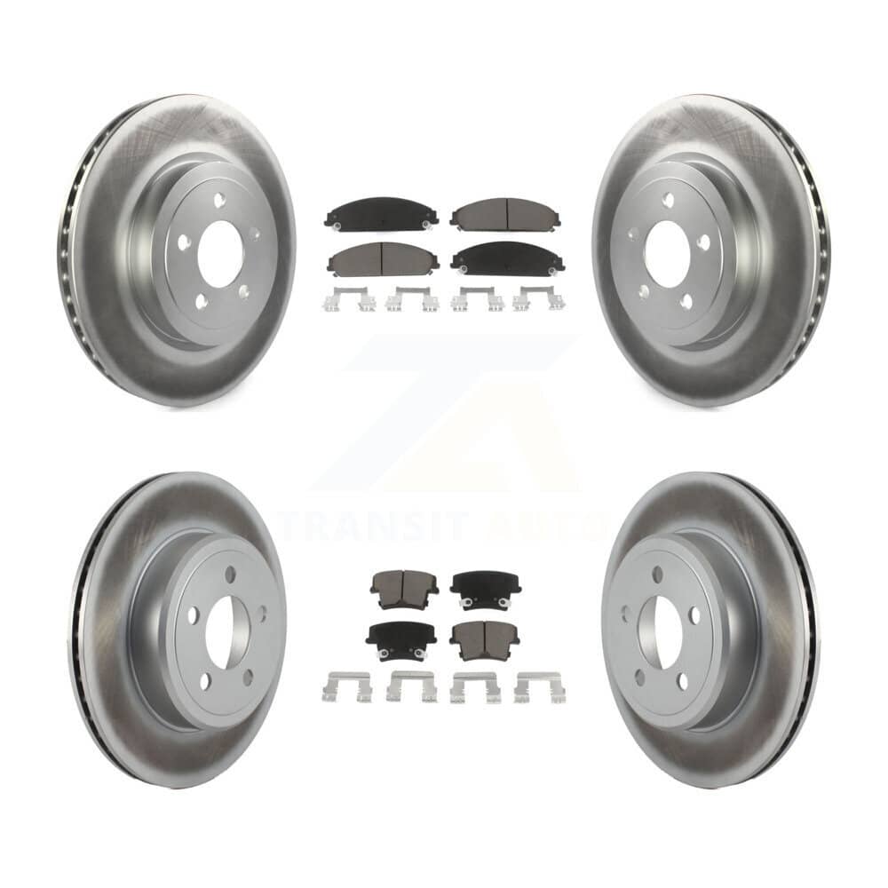 Transit Auto - KGC-100638 - Front and Rear Disc Brake Kits