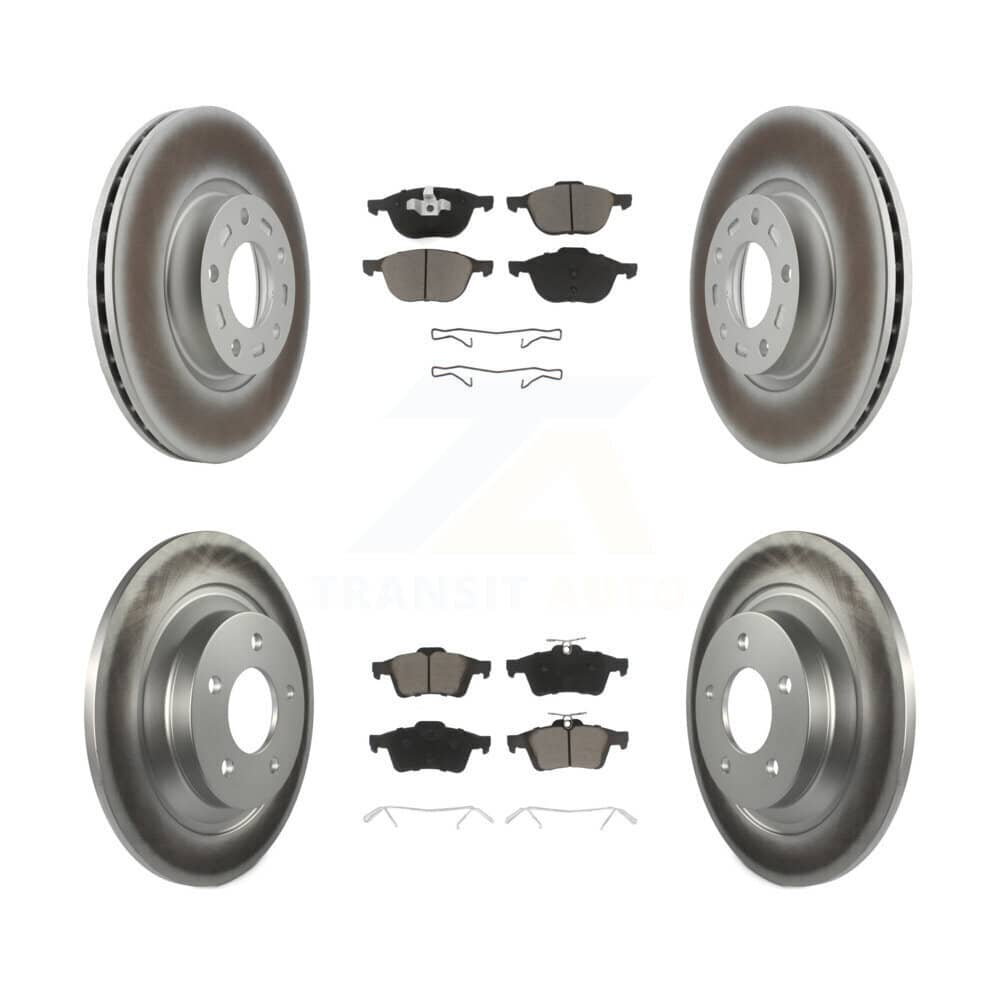 Transit Auto - KGC-100658 - Front and Rear Disc Brake Kits