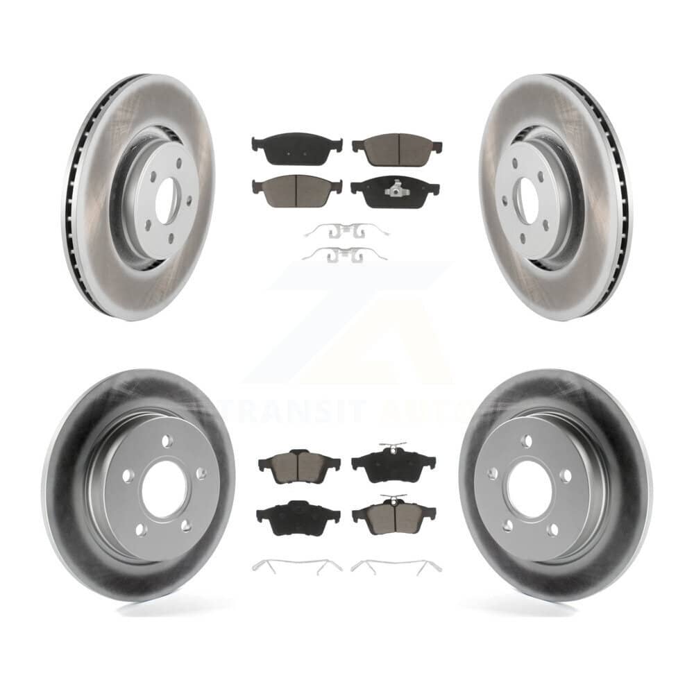 Transit Auto - KGC-100660 - Front and Rear Disc Brake Kits