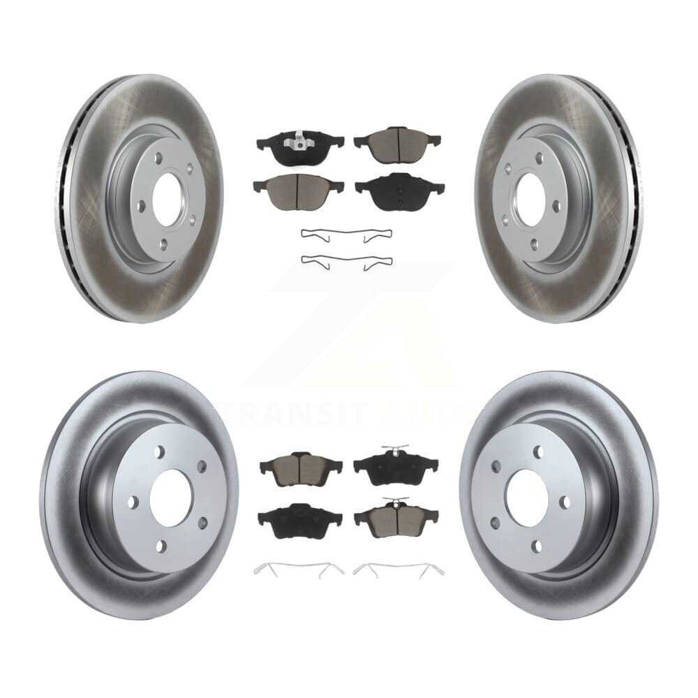 Transit Auto - KGC-100663 - Front and Rear Disc Brake Kits