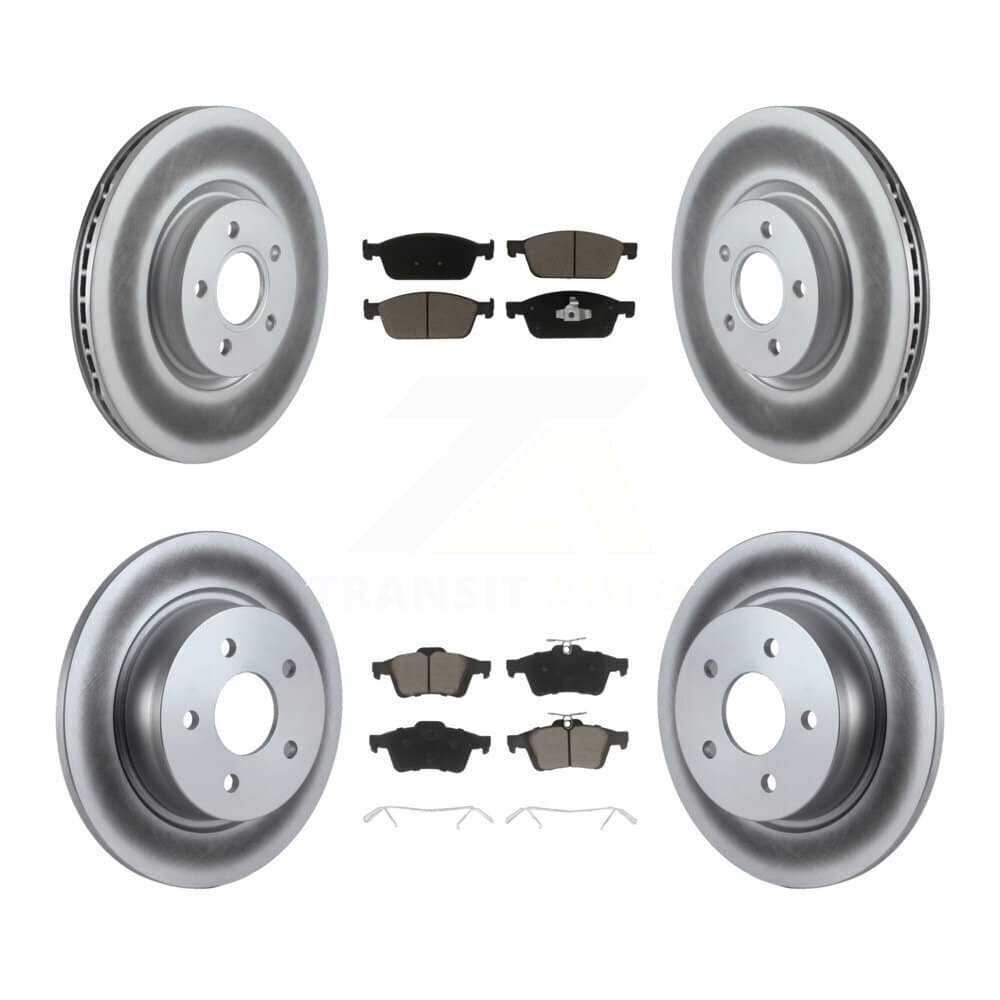 Transit Auto - KGC-100665 - Front and Rear Disc Brake Kits