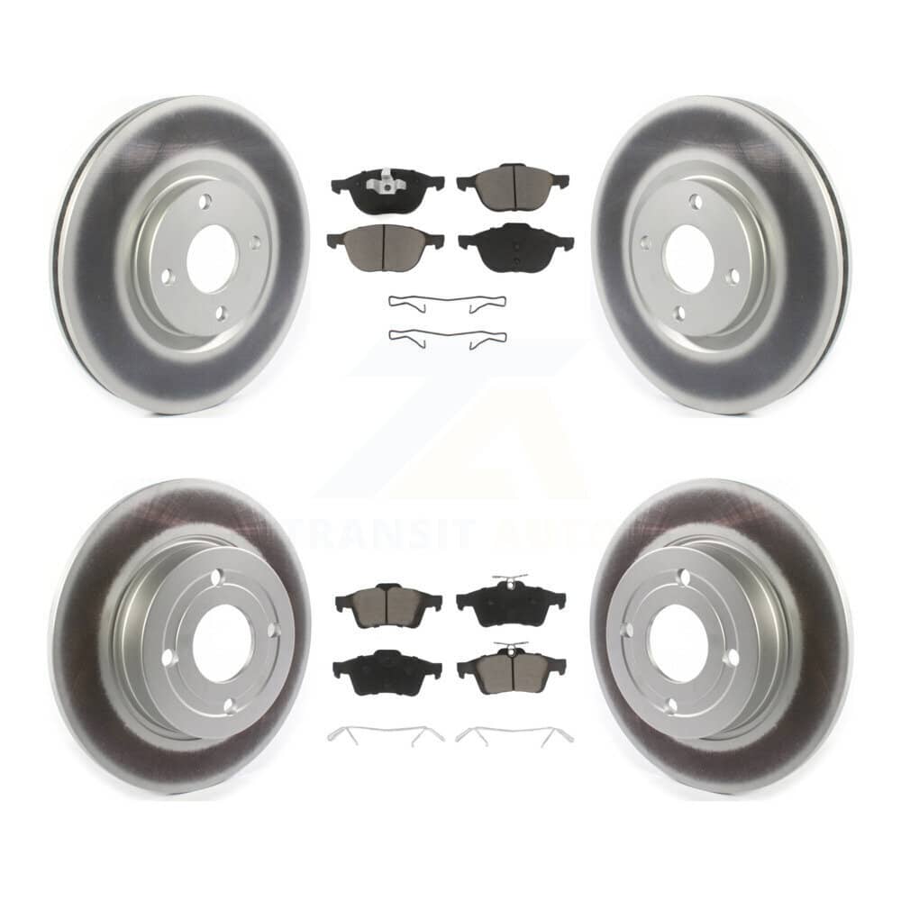 Transit Auto - KGC-100669 - Front and Rear Disc Brake Kits
