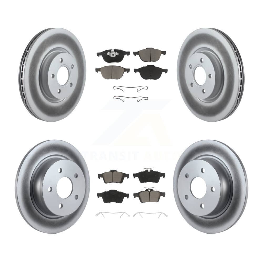 Transit Auto - KGC-100672 - Front and Rear Disc Brake Kits