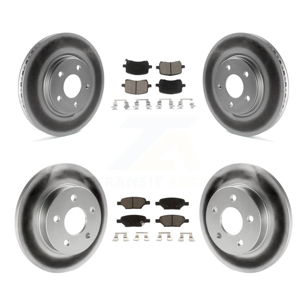 Transit Auto - KGC-100673 - Front and Rear Disc Brake Kits