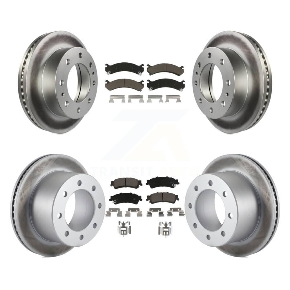 Transit Auto - KGC-100690 - Front and Rear Disc Brake Kits