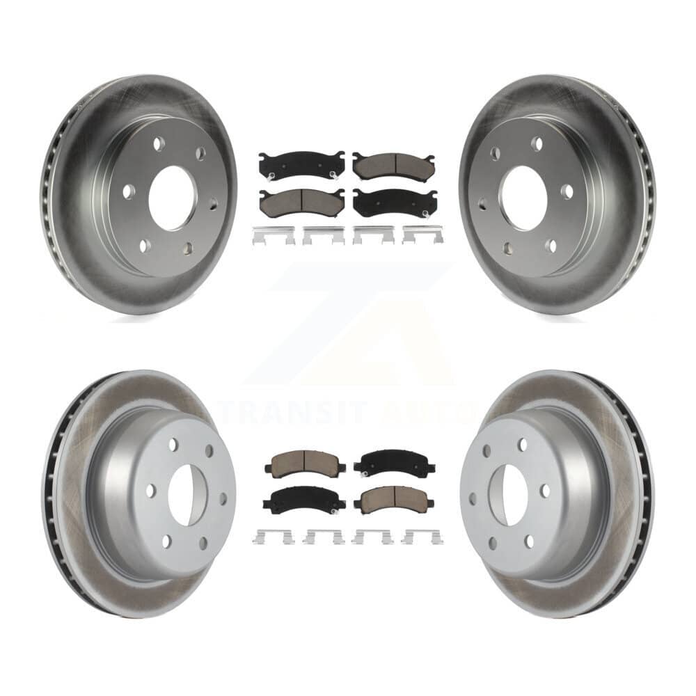 Transit Auto - KGC-100691 - Front and Rear Disc Brake Kits